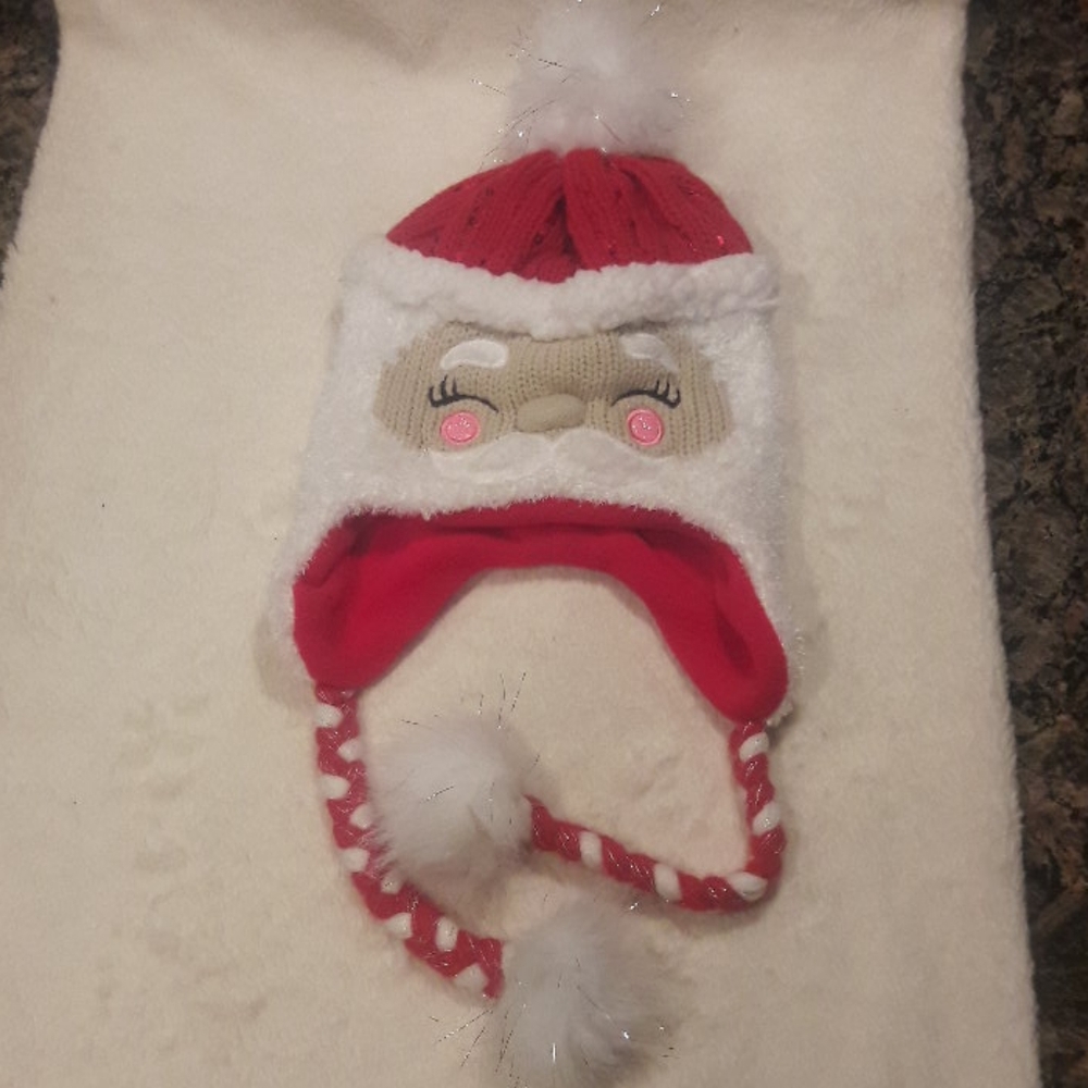 Justice Girls Santa Hat